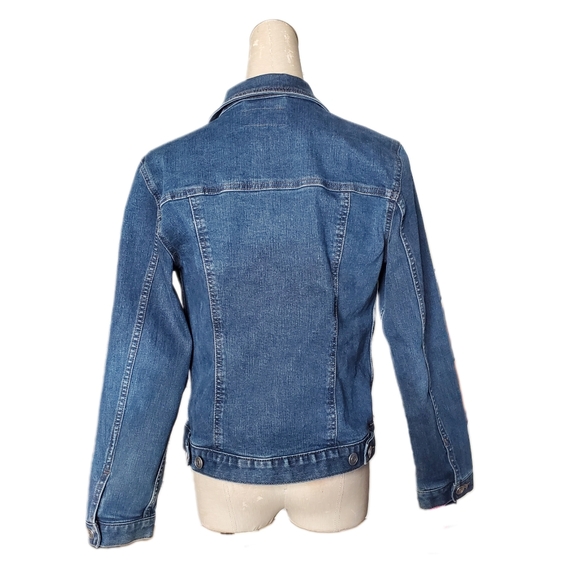 Time and True Denim Blue Jean Jacket Sz S - Picture 3 of 6